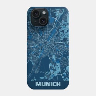 Munich - Germary Peace City Map Phone Case