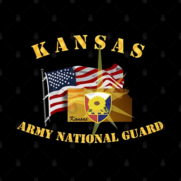 Kansas - ARNG w Flag by twix123844