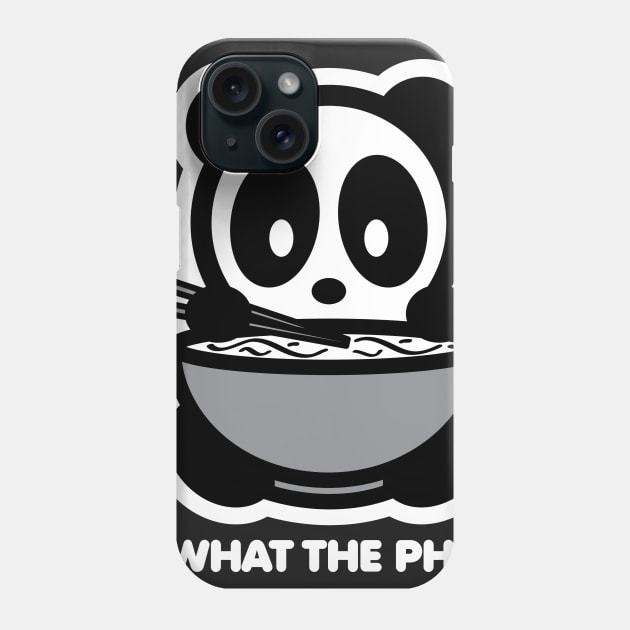 What The Pho Panda Phone Case by Bambu