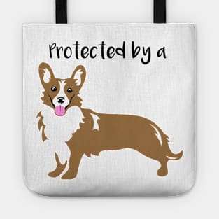 Protected by a Corgi Tote