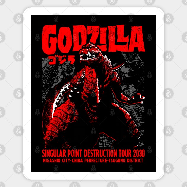 GODZILLA DECAL / STICKER 04