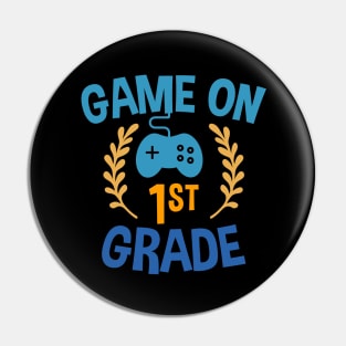 Game On 1st Grade Pin