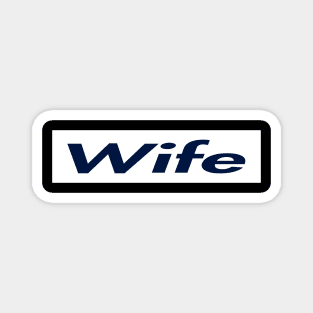 SUPER LOGO WIFE Magnet