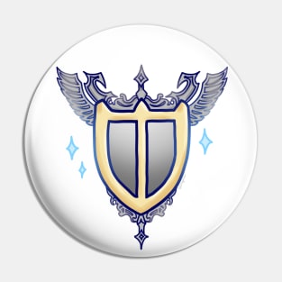 Paladin Icon FFXIV Pin