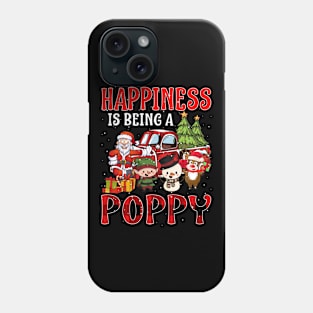 Happiness Is Being A Poppy Christmas Phone Case