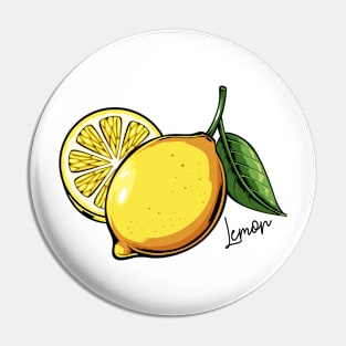 Lemon Fruit Pin