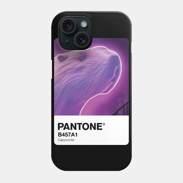 Capyrunner Pantone swatch Phone Case by theartistmusician