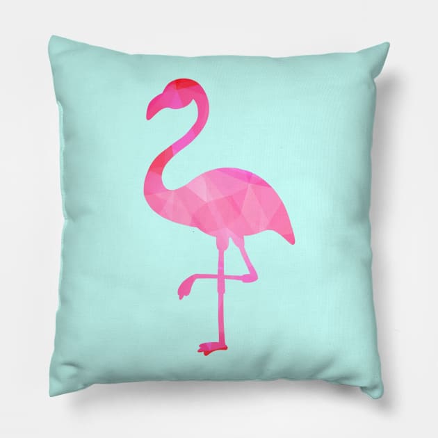 Flamingo Pillow by Morishasha