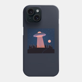 UFO unidentified flying object Phone Case