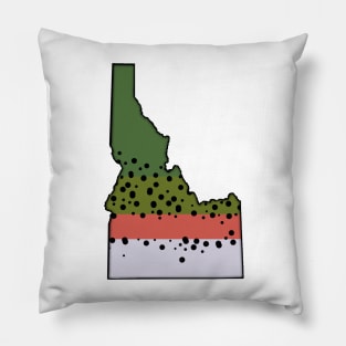 Idaho Rainbow Trout Love Pillow