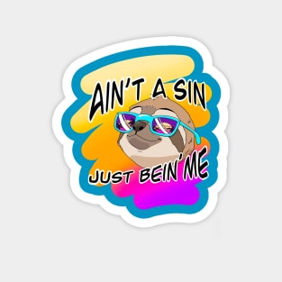 Sloth Sin Magnet