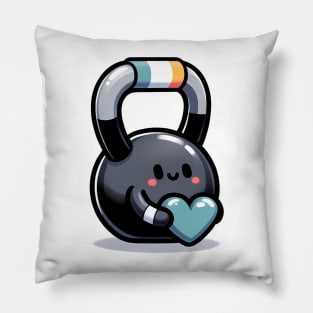 Kettlebell Crush: Love Your Workout! Pillow