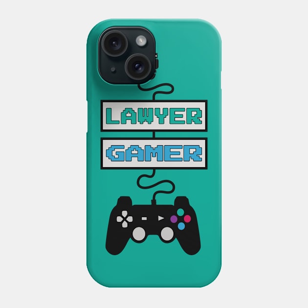 Lawyer Gamer Phone Case by jeric020290