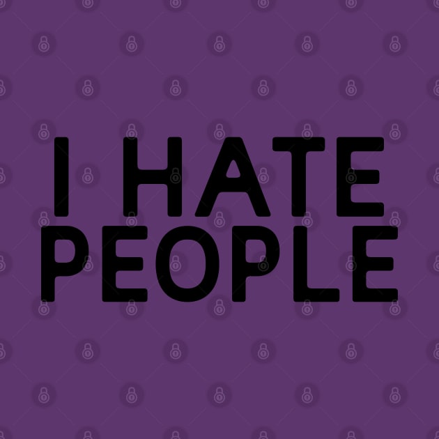 I Hate People by PeppermintClover