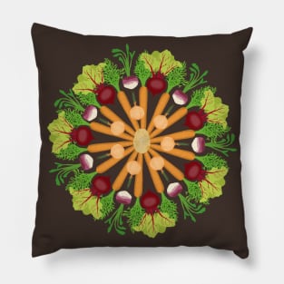 Root Vegetables Pillow