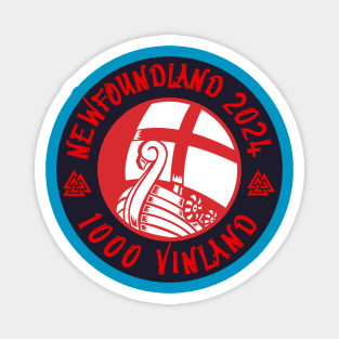 2024 1000 Viking Adventure to Vinland Atlantic Ocean Vikings Magnet