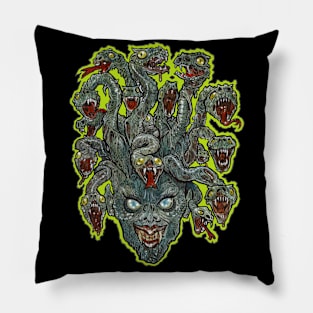 Zombie Medusa Pillow