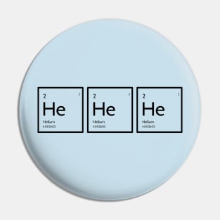 Funny Science T-Shirt Pin