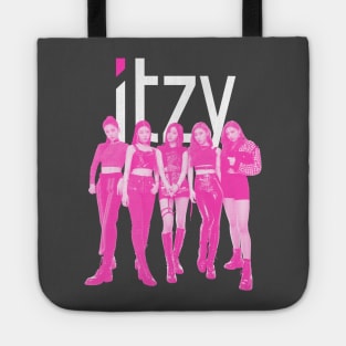 ITZY Pink N' White Tote