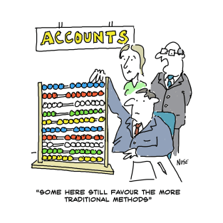 Accountant Still Uses an Abacus T-Shirt