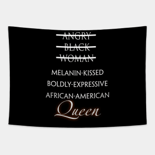 African American Queen Tapestry