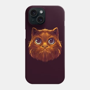 Bigfloof, Kryptid Kitty, Bigfoot Cryptid Cat Phone Case