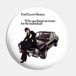 FORD ESCORT MEXICO - advert Pin