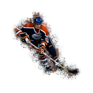 Hockey player Wayne Gretzky T-Shirt