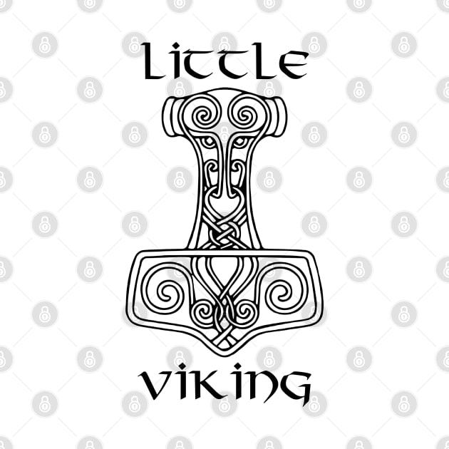 Little Viking Black by VT Designs