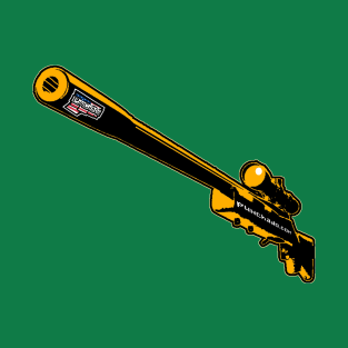 Punchado Sniper Rifle Blank Text, v. Code Orange T-Shirt