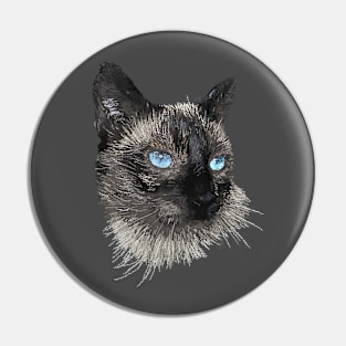 Siamese cat Pin