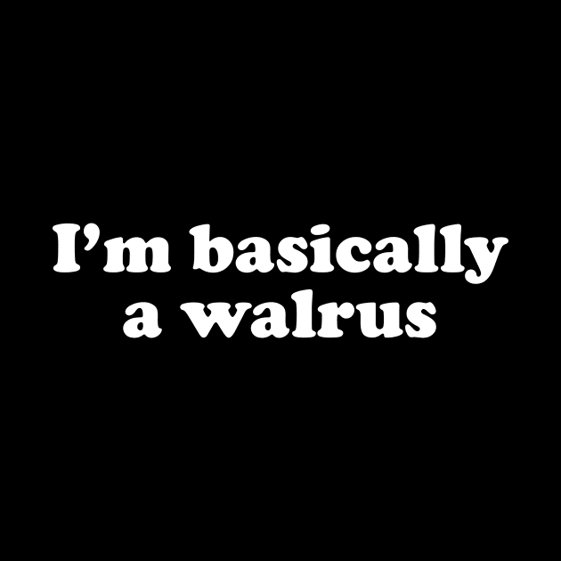 Funny Walrus Gift by JKFDesigns