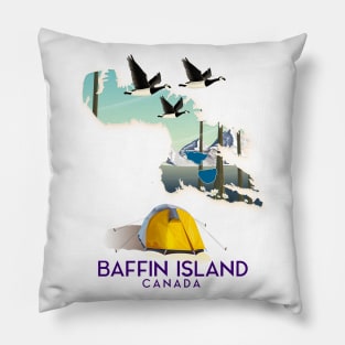 Baffin island Canada Pillow