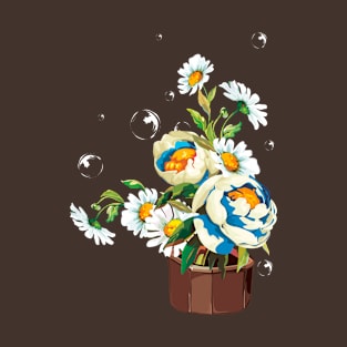 flowers painting T-Shirt