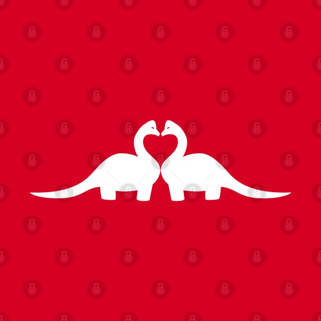 Dino Love by monkeyminion