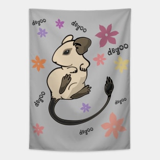 Degu Degoo Flowers Tapestry