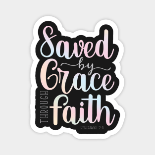 Saved by Grace Magnet