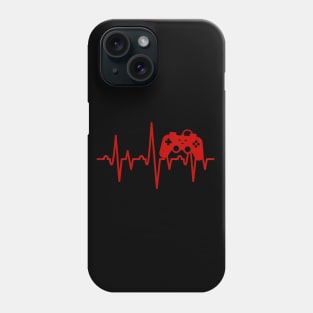 Gamer Heartbeat Video Game Players Phone Case
