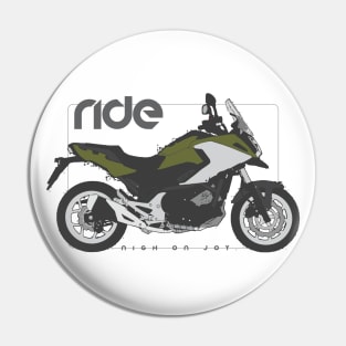 Ride nc750x green Pin