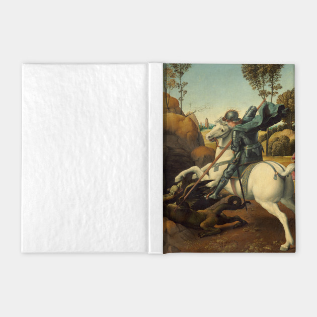 Saint George And The Dragon Oil Painting By Raphael Saint George
