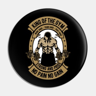 King of the Gym Pin