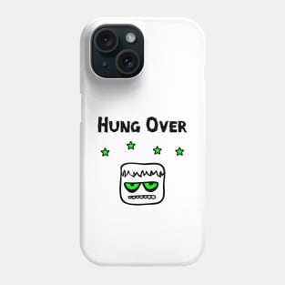 Hung Over Drinking Partying Blockhead With Stars Phone Case