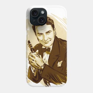 Artie Shaw - An illustration by Paul Cemmick Phone Case