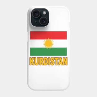 The Pride of Kurdistan - Kurdish Flag Design Phone Case