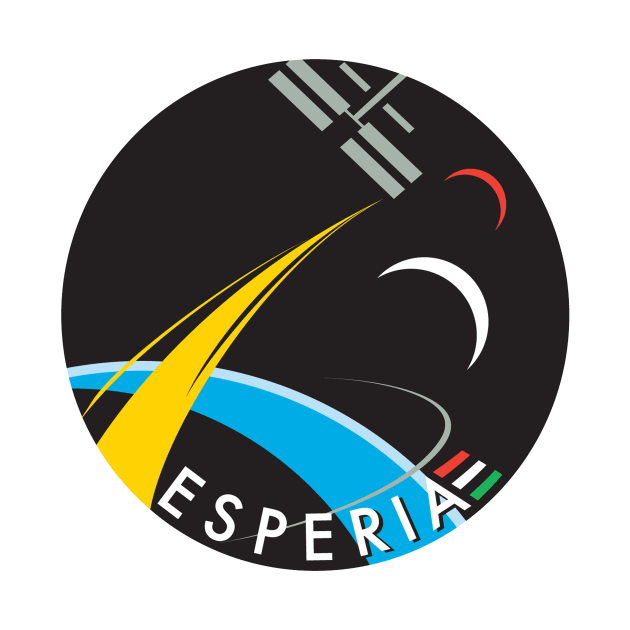 Nespoli's Esperia Mission Patch by Spacestuffplus