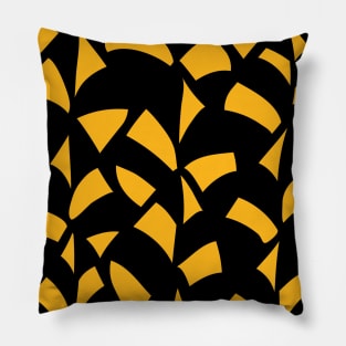 Monochrome Abstract Pattern Pillow