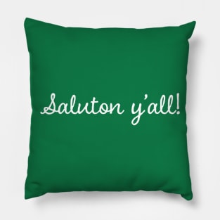 Saluton Y'all! Pillow