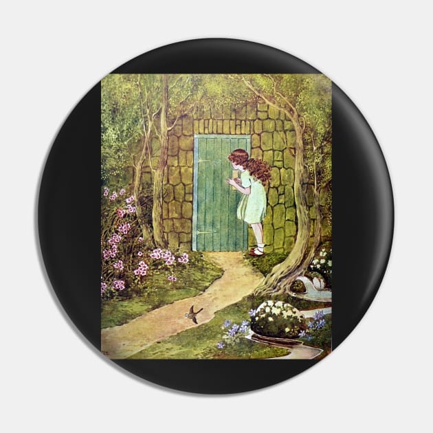 The Little Green Door - Ida Rentoul Outhwaite Pin by forgottenbeauty