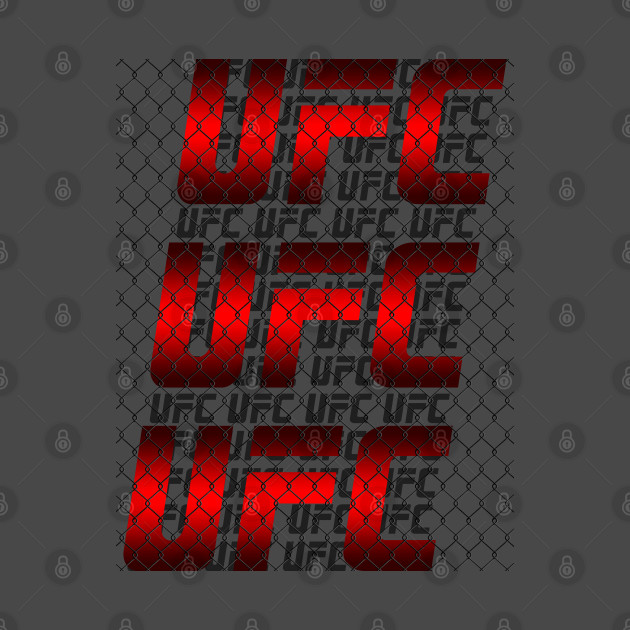 ufc LOGO fence RED by Abrek Art