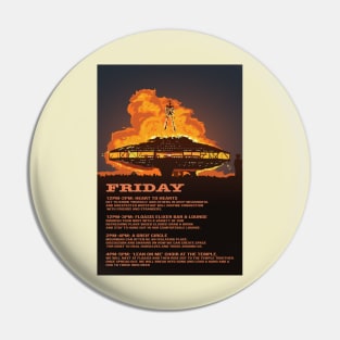 Floasis Print Friday Pin